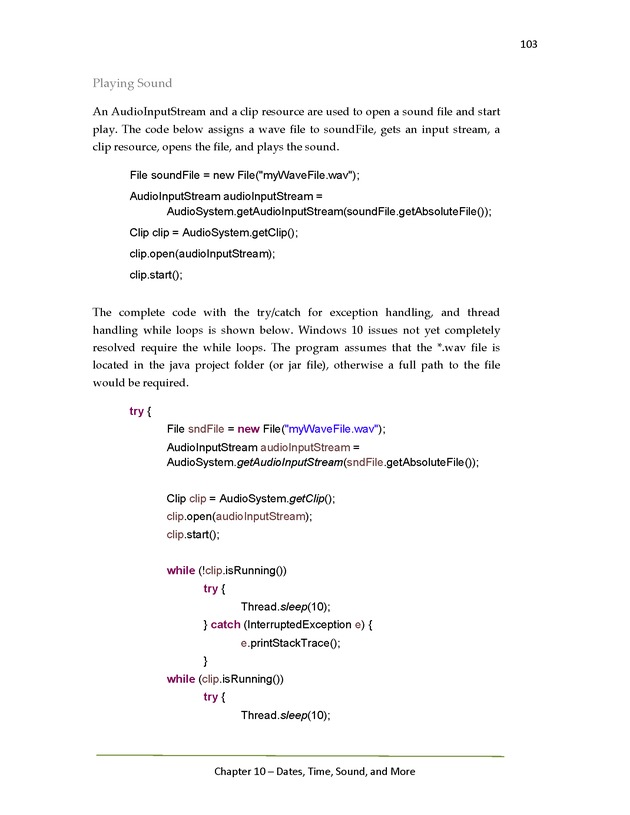 Java Programming: Basics to Advanced Concepts Advanced Programming Workshop - Page 103